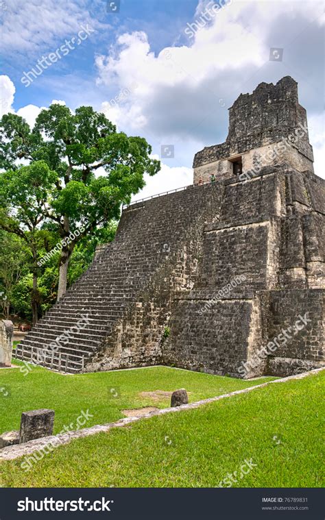 The Mayan Ruins Of Tikal In Belize Stock Photo 76789831 : Shutterstock