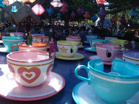 Mad Tea Party - Fantasyland - Disneyland Park California