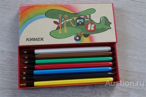 КАРАНДАШИ ЦВЕТНЫЕ ЦАНГОВЫЕ КИМЕК КОМПЛЕКТ ЗНАК КАЧЕСТВА СССР ...