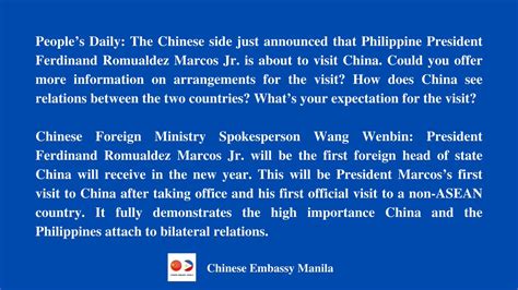 Chineseembassymanila On Twitter