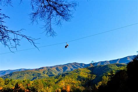 Pigeon Forge Zipline Tour In Gatlinburg Smoky Mountains