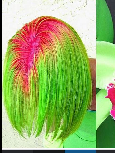 Watermelon hair | Hair dye colors, Dyed hair, Bold hair color