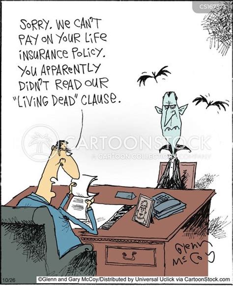 Life Insurance Policy Cartoons and Comics - funny pictures from CartoonStock