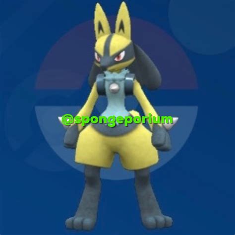 Shiny Lucario Pokemon Scarlet And Violet Nintendo Switch Video