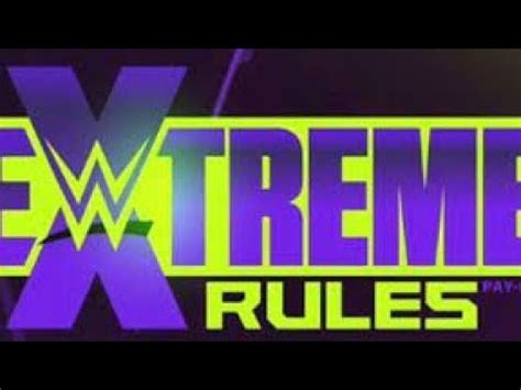 Wwe K Universe Mode Extreme Rules Match Card Youtube