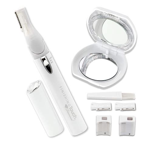 Finishing Touch Diamond Hair Remover With Light Up Deluxe Mirror E