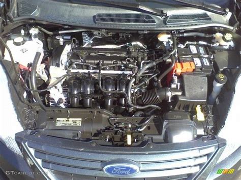 Ford Fiesta S Sedan Liter Dohc Valve Ti Vct Duratec