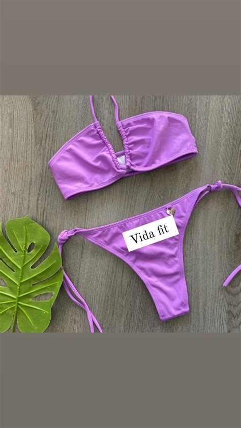 Bikini Triana Sin Tasa Lila Vida Fit