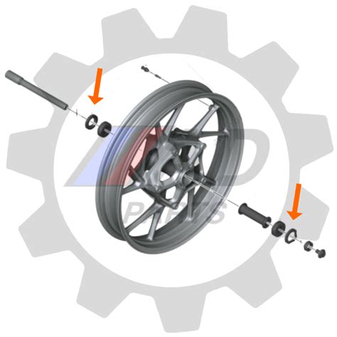 Retentor Roda Dianteira Ktm Duke