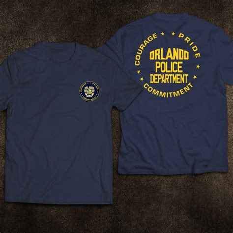 New Police Orlando Florida Department Us United States Special Force T Shirt Etsy