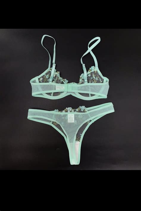 Unbranded Womens Floral Piece Bra Panty Robe Lingerie Set Size Small Ebay