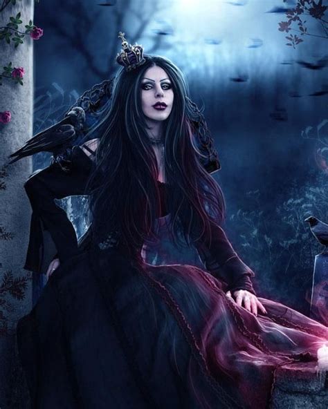 Raven Woman Gothic Fantasy Art Dark Gothic Gothic Images