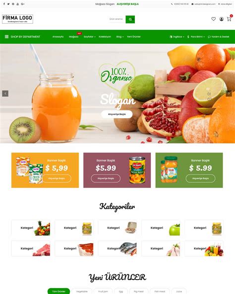 21 Hazır E ticaret Sitesi Mega Market Omega Web Tasarım