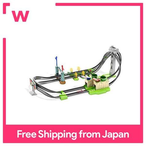 Hot Wheels Mario Kart Circuit Light Track Set 5 Years Old Includes 1 Mario Car GHK15 Lazada