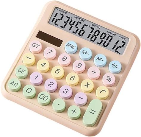 Calculatrice Avec Cran Lcd 12 Chiffres Bouton Sensible Calculatrice