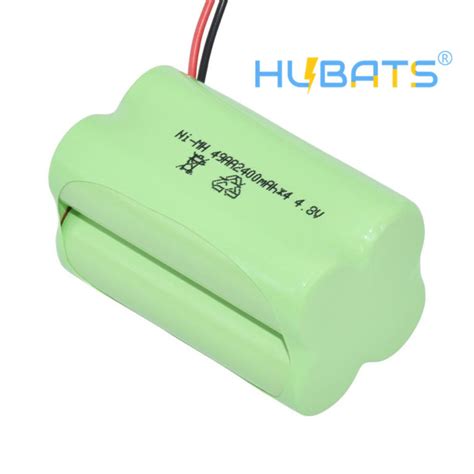 NiMH AA 4 8v Battery Pack Square 22 Shape 2400mAh Hubats