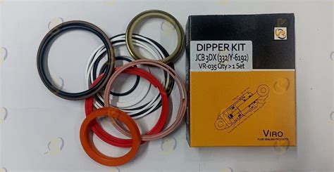 Polyurethane Pur Jcb Dipper Hydraulic Cylinder Seal Kit 6192 At Rs 1400kit In New Delhi