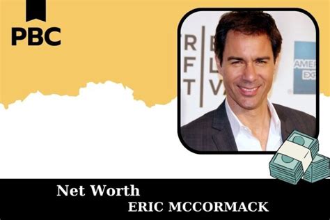 Eric McCormack Net Worth 2025: His Earnings And Financial Journey