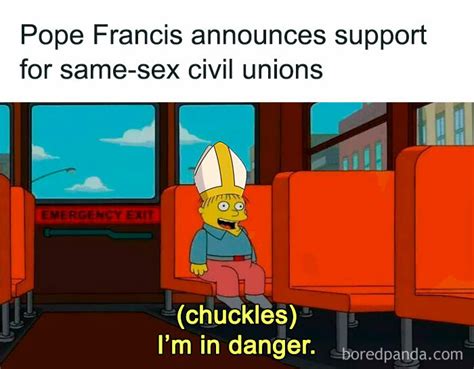 Of The Best Reactions To Pope Francis Endorsing Civil Unions For Same Sex Couples