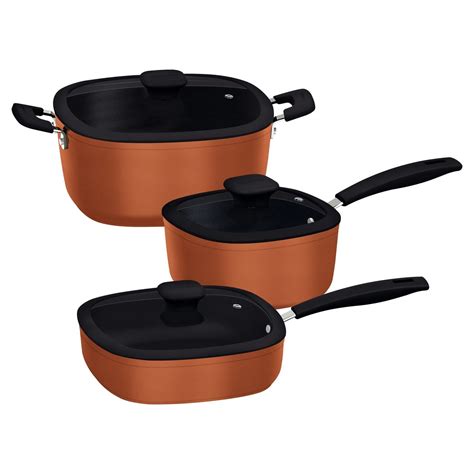 Jogo de Panelas Tramontina Refinatta em Alumínio com Revestimento ...