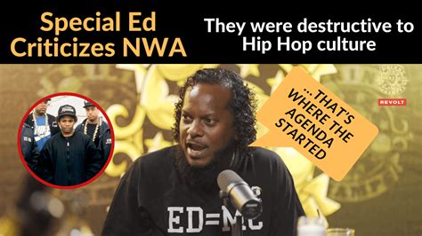 Special Ed Nwa Brought Destruction To Hip Hop Culture Ctgtv