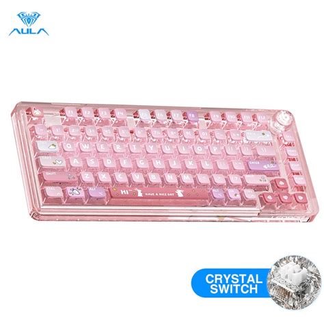 Aula Leobog K Gasket Wireless Mechanical Keyboard Rgb Light Hot Swappable Custom