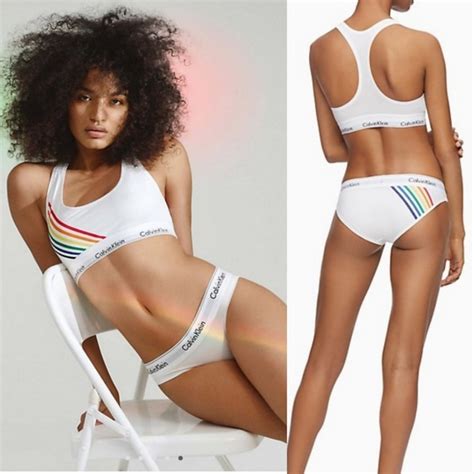 Calvin Klein Intimates Sleepwear Pride Calvin Klein Modern Bralette Bikini Set Poshmark
