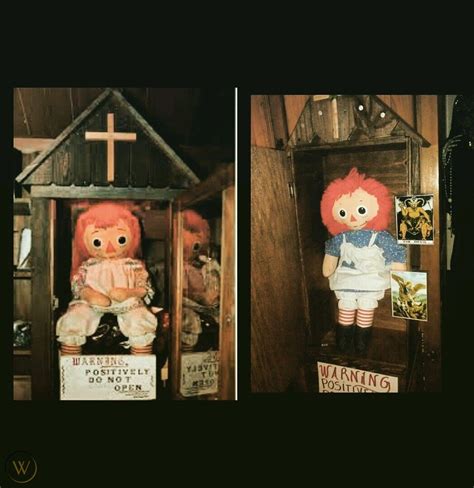 The Real Annabelle The Haunted Dollhorrorthe Conjuringmovie Prop