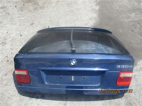 BMW E46 LIFT MYSTICBLAU klapa tył tylna kombi 7446584494 oficjalne