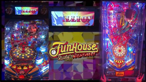 4k Funhouse 20 Rudys Nightmare Pedretti Pinball Mod Youtube