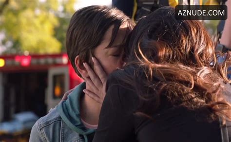 Chelsea Ricketts Phoebe Neidhardt Lesbian Scene In Station 19 AZNude