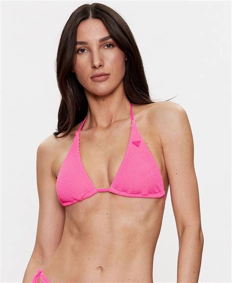 Guess E3GJ35MC03P Bikini Τριγωνάκι Monroe Pink E3GJ35MC03P G6W5