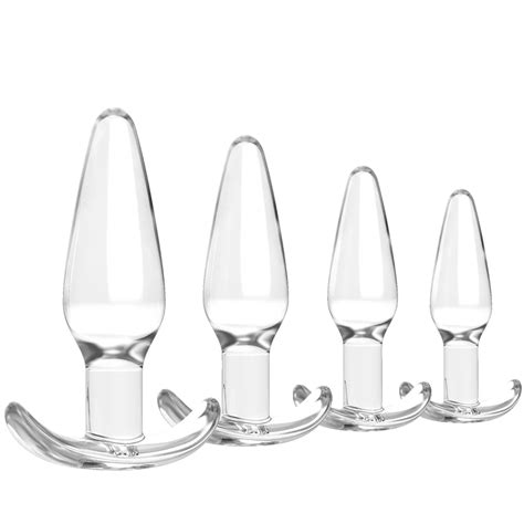 Tap N Anal Transparente Unisex 4 Tama Os Diferentes Productos Para Adultos Entrenador Anal