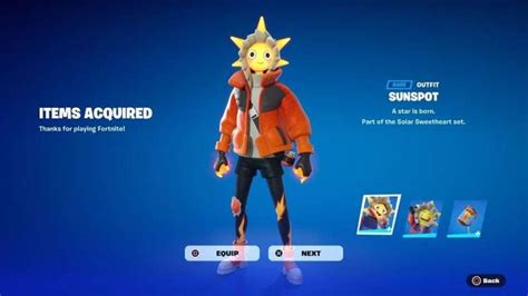 Fortnite Sunspot Skin Is The Latest Hype Added To The Roster