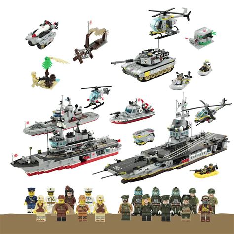 Qman Aircraft Carrier Building Blocks The Cruise Ship Model Toys Navy ...