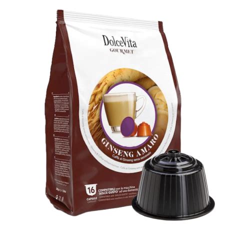 GINSENG AMARO Capsule NESCAFE DOLCE GUSTO Dolce Vita