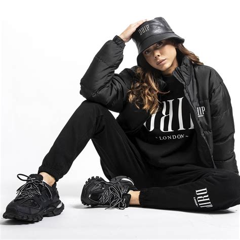 Tracksuit Hoodie Set – Black - DRIP LDN