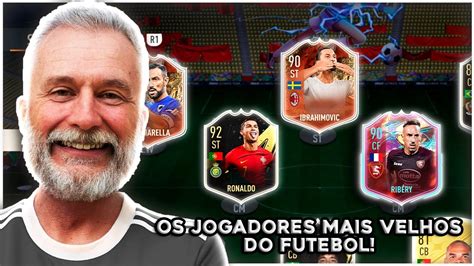 Montei Um Time Os Jogadores Mais Velhos Do Fifa Lisinhoooos Fifa