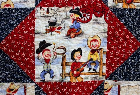 Cowboy Cute Baby Quilt And Hat Artofit