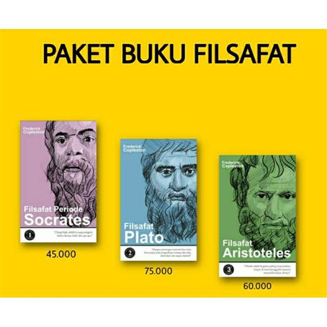 Jual Buku Paket Filsafat Plato Socrates Aristoteles Shopee Indonesia