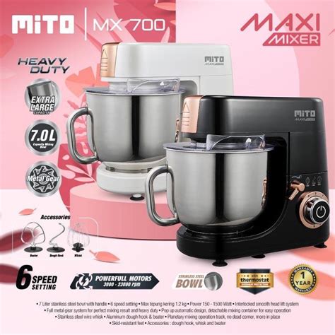 Jual Mito Standing Mixer Mx Kapasitas Liter Mito Stand Mixer Mx