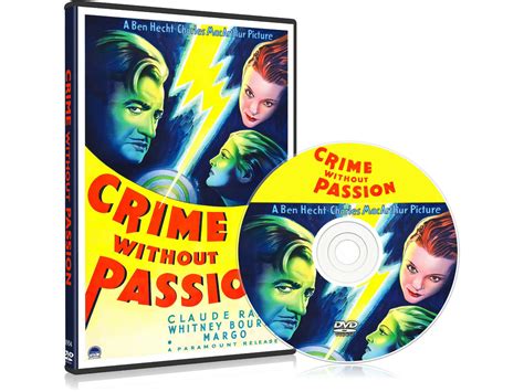 Crime Without Passion 1934 Crime Drama Dvd Ebay