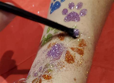 Glitter Tattoos A Touch Of Class