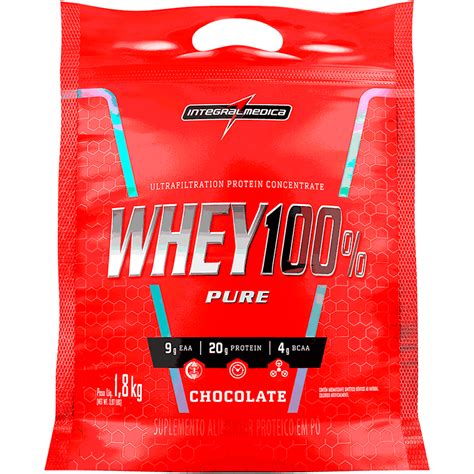 Whey 100 Pure Integralmédica Tudo em Suplementos Alimentares