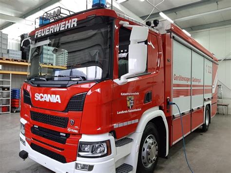 Gerätewagen Gefahrgut GWG Feuerwehr Landstuhl