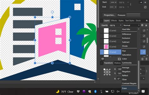 How To Boolean Add Or Subtract Shapes In Affinity Designer Graphic