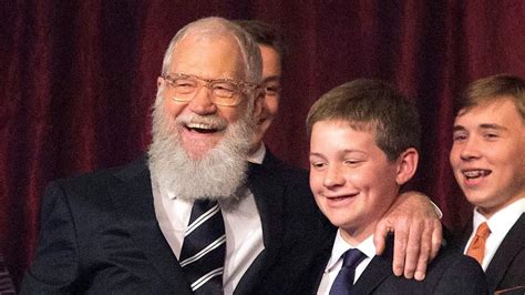 David Letterman Jokes About Sons Devastating Move To College On