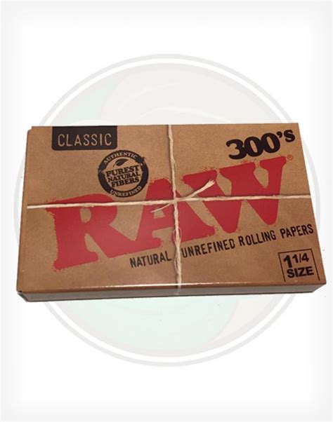 Raw Classic Rolling Papers 300s Rolling Papers Cigarette Leaf