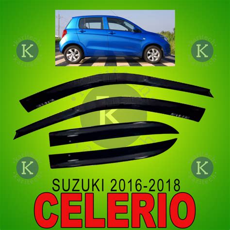 Rain Guard Window Visor For Suzuki Celerio Lazada Ph