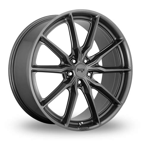 Niche Rainier Matt Anthracite 19 Alloy Wheels Wheelbase